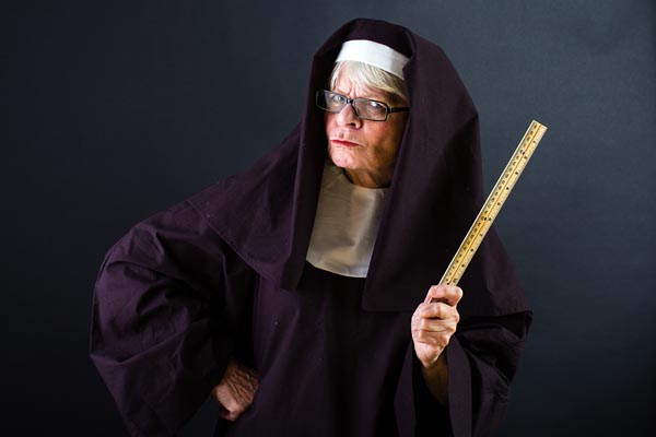 angry nun lg